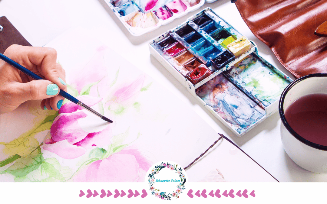 Lâcher prise et créativité avec le Art Journal